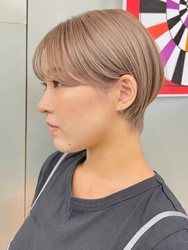 マックス フォー ヘアー(MAX FOR HAIR) ハイトーンカラー×マッシュショート◎
