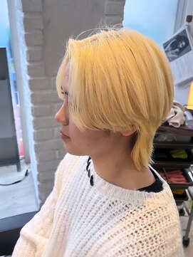 インク サカエ(inq sakae) ウルフ/ペールイエロー