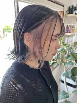 メロウ(mellow) フェイスフレーミング×ピンクシルバー