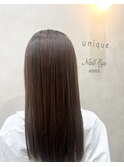 髪質改善カラー×髪質改善ストレート×髪質改善メニュー