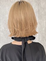 メゾンアクア 表参道(Maison ACQUA) 切りっぱなしボブ/レイヤー/ボブルフ/くびれ/ミディアム/小顔