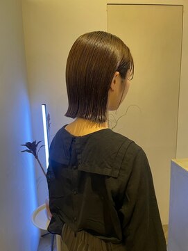 ヘアーエスクールステラ(hair S.COEUR stella) ぱつっとボブ