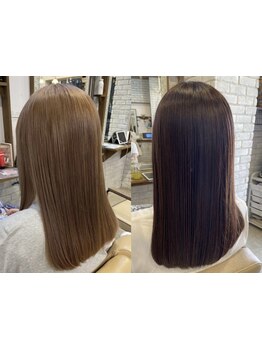 高補修力【linkトリートメント】で叶うとろとろな艶髪に★お客様の髪質に合わせたオーダーメイドでご提供♪