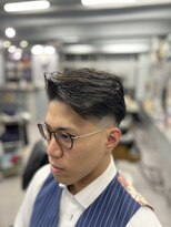 アイコン ブルー メンズ(I-CON #blue MEN'S)&nbsp;ナチュラルサイドパート