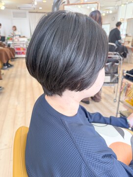 モリオ フロム ロンドン 成増店 【morio成増/児玉】黒髪ショートボブ