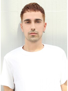 ワースホワイル(WORTH WHILE) 外国人風パーマウルフカルマパーマベリーショートダークアッシュ