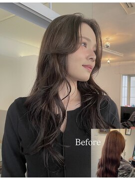 アンプラグド(unplugged) 赤み消し透明感カラー