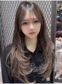 韓国へア/ブリーチ/顔周りカット/ハイトーン/レイヤーカット/