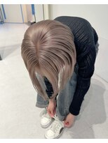 ミル 心斎橋(MIL)&nbsp;ミルクティーグレージュ/ハイトーン/ブリーチ/髪質改善/心斎橋