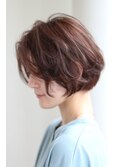 ショート/ショートカット/ショートパーマ/楠原やすよ