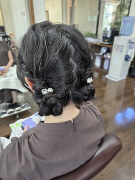 ルージュアレーブル 水戸店(rougealevres) ツインシニヨン