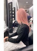 ハイトーンペールピンクダブルカラーモーヴハイトーンピンク