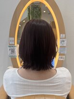 アドラーブル けやき通り店(adorable)&nbsp;20代30代40代50代美人丸みボブ×ひし形シルエットパーマ