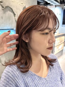 ガーデントウキョウ(GARDEN Tokyo) オレンジブラウン/暖色カラー/ミディアムレイヤー