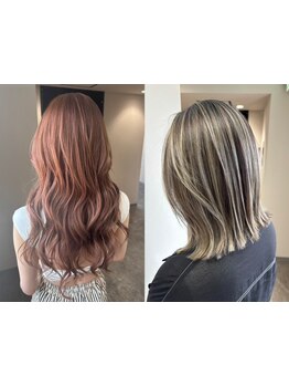 外国人風カラーやハイライト、インナーカラーなど☆カラーのことならなんでもお任せ♪【大宮/ハイライト】
