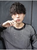 メンズ/マッシュ/ツイストパーマ