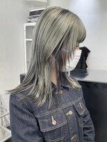 ココ 本八幡(KOKO)&nbsp;#黒髪#小顔#クラゲヘアー#オリーブグレー#ココアベージュ#美髪