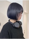 20代30代40代　ココアベージュ/センターパートボブ