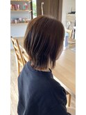 切りっぱなしボブから雰囲気変えたい方にオススメ！
