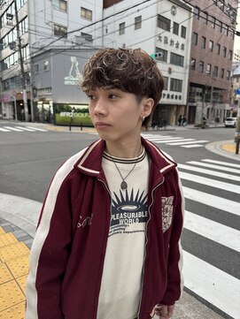 ニトバイアンキシム メンズ(nit by AHNKISM) フェザーパーマ