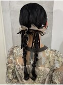 編み下ろし/タイトツイン/ゆるふわセット