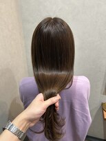 ツヅル(tsuzuru.) 艶髪ケアカラーオリーブベージュ