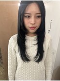 【 YUCCA 】大人可愛い20代30代40代ロング/レイヤー