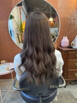 チャプター 問屋町(chapter)&nbsp;髪質改善トリートメントミルクティベージュ韓国ヘアダブルカラー