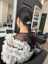 ユラ(YURA)&nbsp;ヘアセット　アレンジ　【姫路/姫路駅/韓国風】