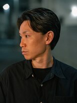 ペルズヘア(PELLS HAIR)&nbsp;フェザーパーマ毛流れセンターパート大人パーマダウンパーマ