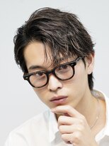 バイフィフス 原宿/表参道(by fifth)&nbsp;原宿ソフトツイストスパイラルパーマメンズカットアップバング