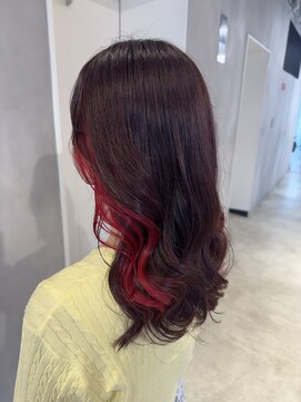 エイト ヘアサロン 渋谷本店(EIGHT) イヤリングカラー♪