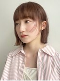 顔まわりレイヤー/ボブ/レイヤーボブ