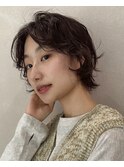 【Un ami】大人っぽく柔らかいショートパーマ　MON