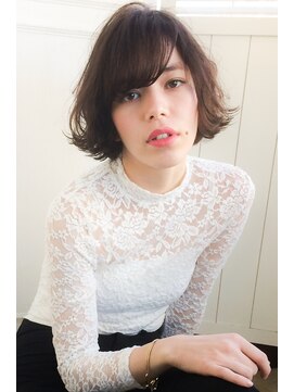 ランプ ヘアー(lamp hair) 黒髪◎外国人風ウェーブ×ラベンダーアッシュ♪No.14