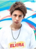 刈り上げツーブロックサイドパートショート