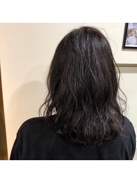 エイミー(Aimee) Aimee スモーキーグレージュグラデーション×ニュアンスカール