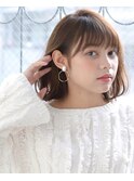 大人可愛いナチュラルボブ☆