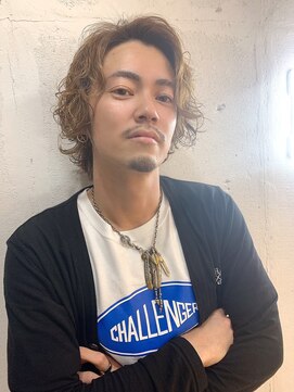 ヘアーワークス ヘルム 渋谷店(HAIR WORKS HELM) nansp☆流星パーマ☆