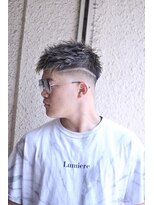 ブレイズ ザ サロン(BLAZE THE SALON)&nbsp;バチバチ!!!メッシュ×フェード×ライン×ベリショ【BLAZE大庭