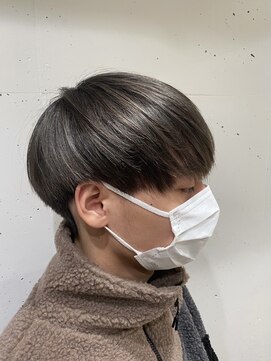 スタジオフォーエイチ(STUDIO 4H) グレージュ/グレーベージュ/韓国マッシュ/マッシュ