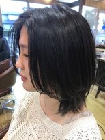 ヘアーフェロー HAIR fellow 大人ミディアムボブレイヤー イルミナ 20代30代40代人気