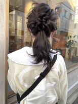 ニア 清澄白河(nir)&nbsp;〈清澄白河 半個室〉変形ポニーアレンジ