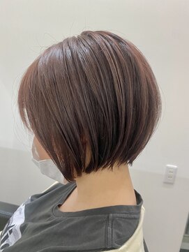 フォーディー(for D) Hair Salon for D ×　前下がりボブ