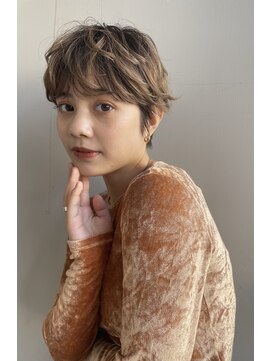 ブラウヘアアンドケア(care) くしゅっと!!!カジュアルショート!! 桜新町