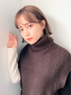 新宿 セイヴィアン ヘアーギャラリー(Savian Hair garelly) 【 新宿savian】美髪大人かわいいボブ【新宿・西武新宿】