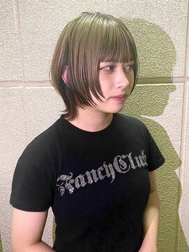 ノブレス(NOBLESSE) ツートンウルフカット/レイヤーボブ