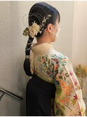 卒業式ヘアセット