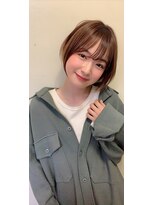 ジジ 代々木(Gigi)&nbsp;[代々木]ナチュラルピンクスイートAラインの甘辛ショートボブ