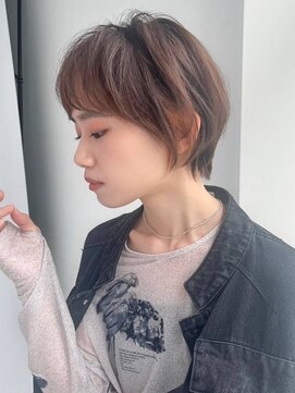 アグ ヘアー ライズ 野洲店(Agu hair rise) 《Agu hair》丸みくびれ☆ハンサムショート
